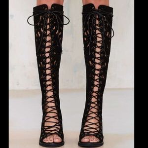 Jeffrey Campbell Lace Boots